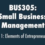Small business management