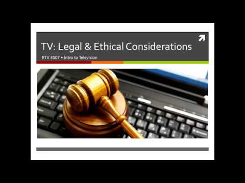 Legal and ethical considerations