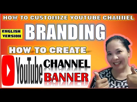 YouTube channel branding