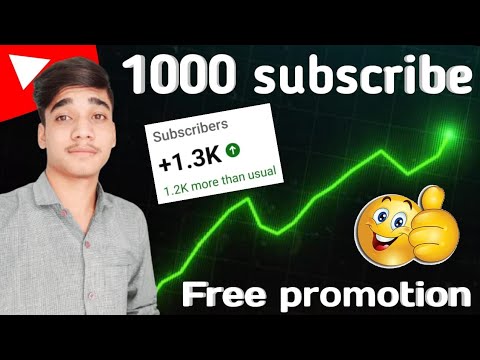 YouTube channel promotion