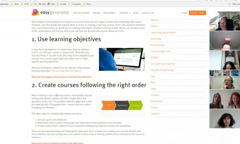 E-learning best practices