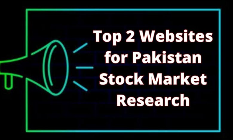 Stock market research