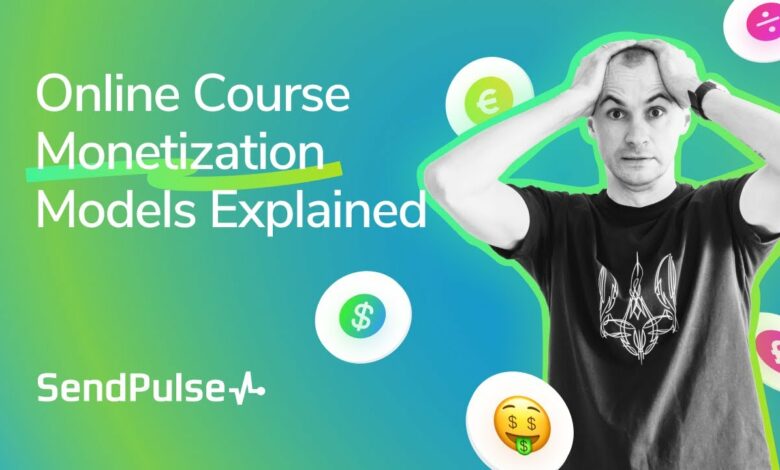 Online course monetization