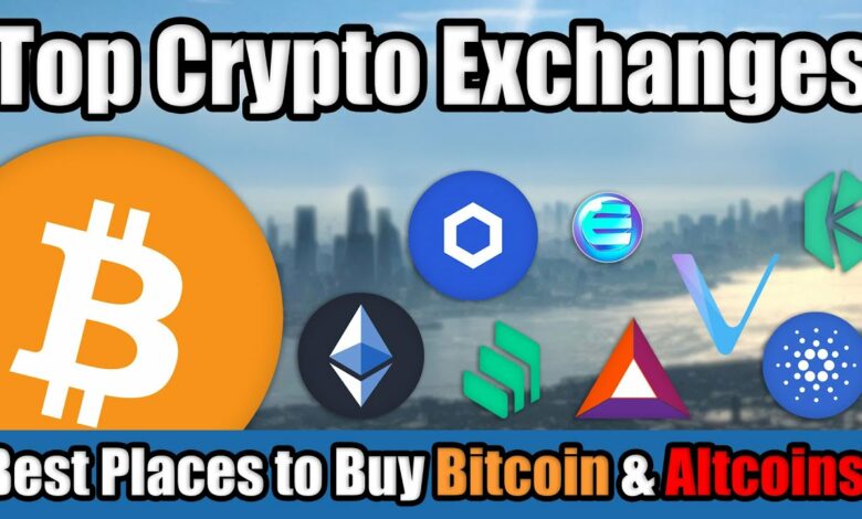 Cryptocurrency exchanges