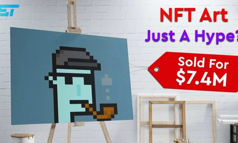 NFT art ownership