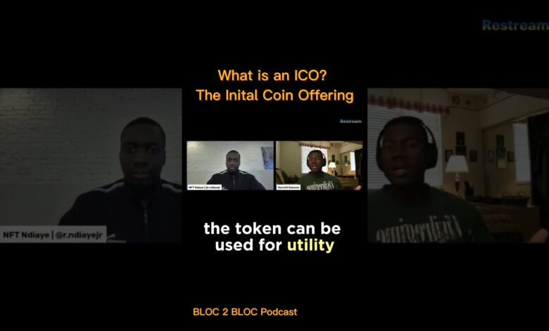 ICO token economics