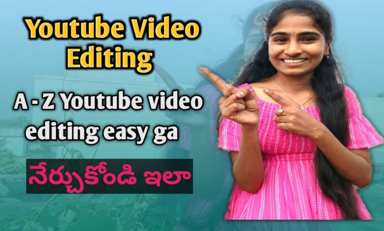 YouTube video editing