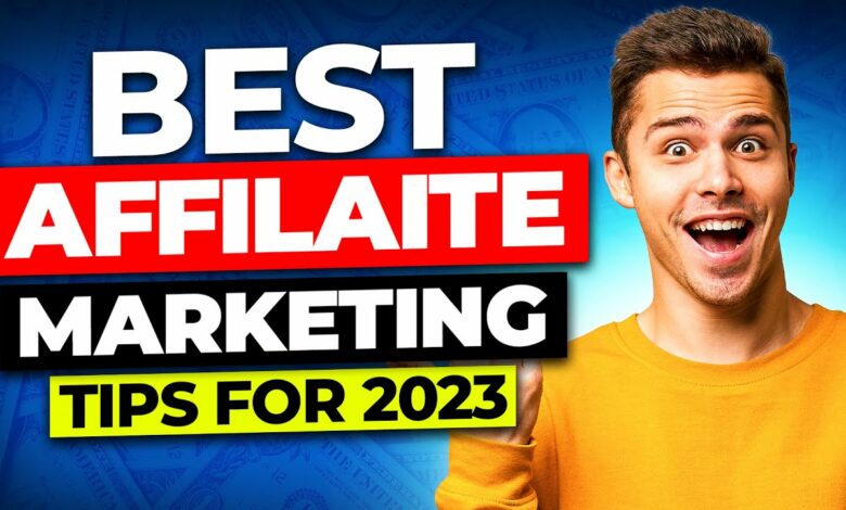 Affiliate program marketing techniques