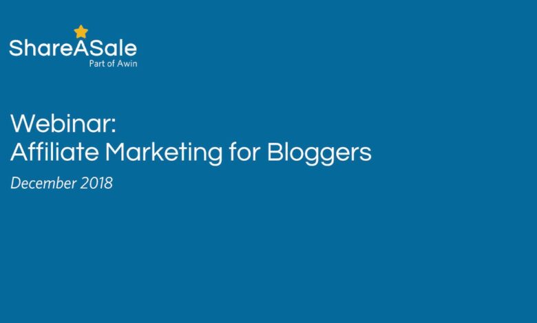 Affiliate marketing for bloggers