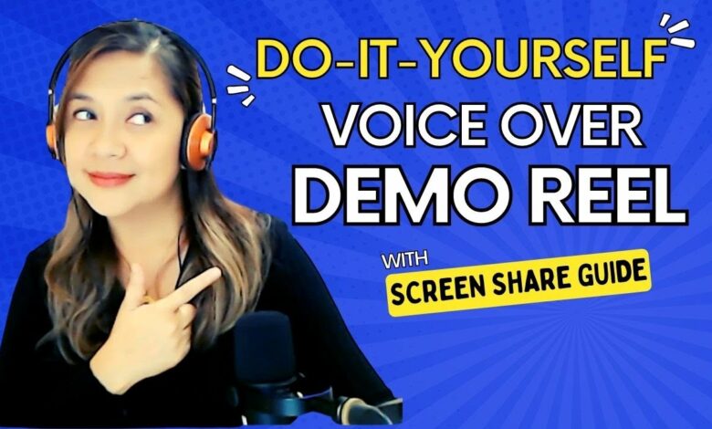 Voice-over demo reel