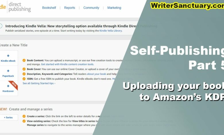 Self-publishing an eBook