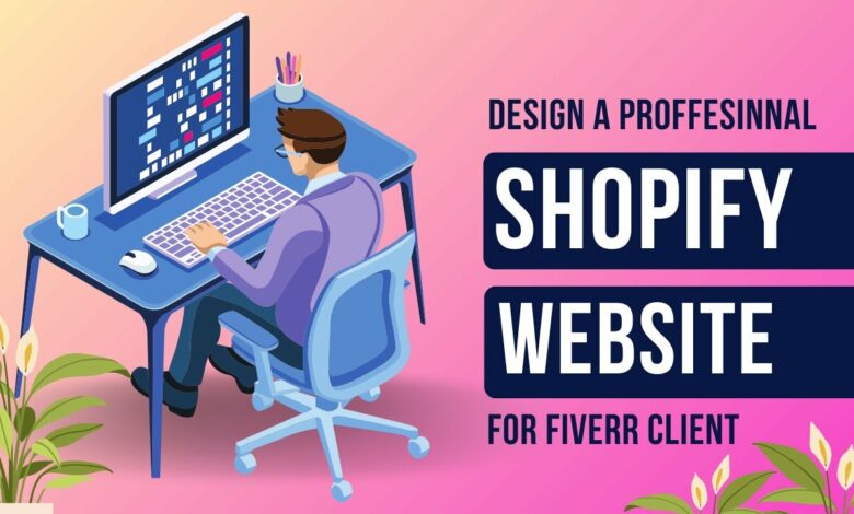 Dropshipping website design