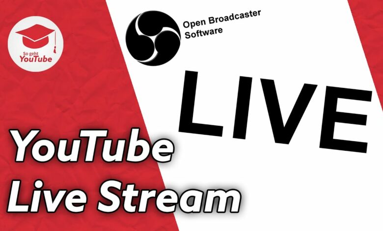 YouTube live streaming