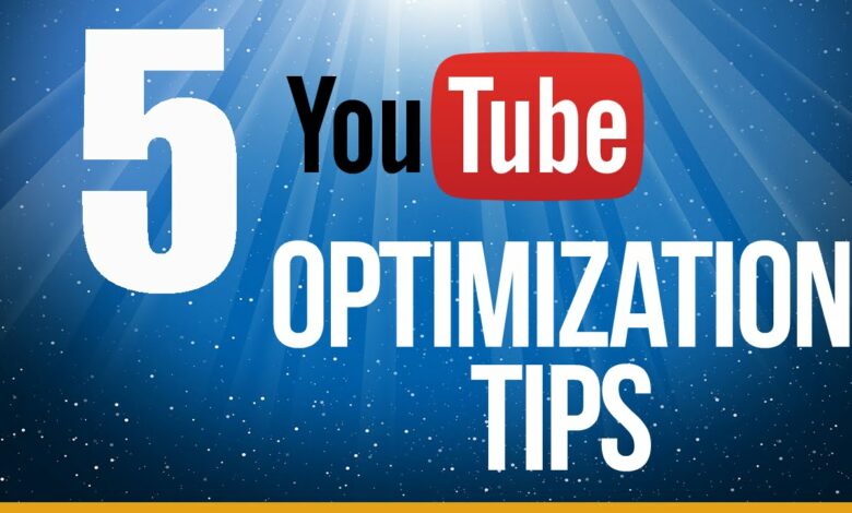 YouTube video optimization