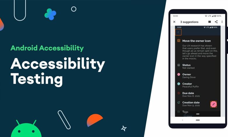 Accessibility testing