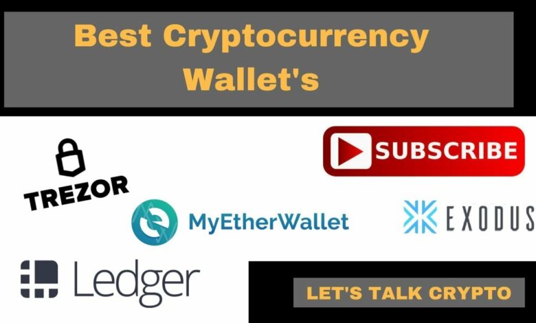 Cryptocurrency wallets