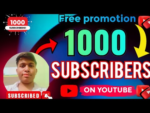 YouTube channel promotion