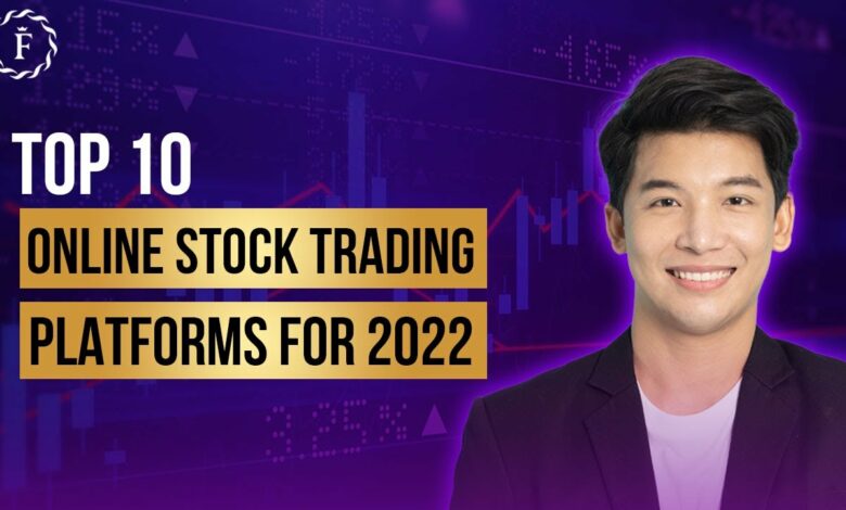 Online stock trading platforms