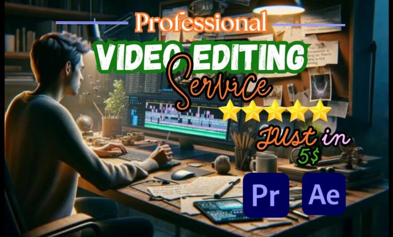 YouTube video editing