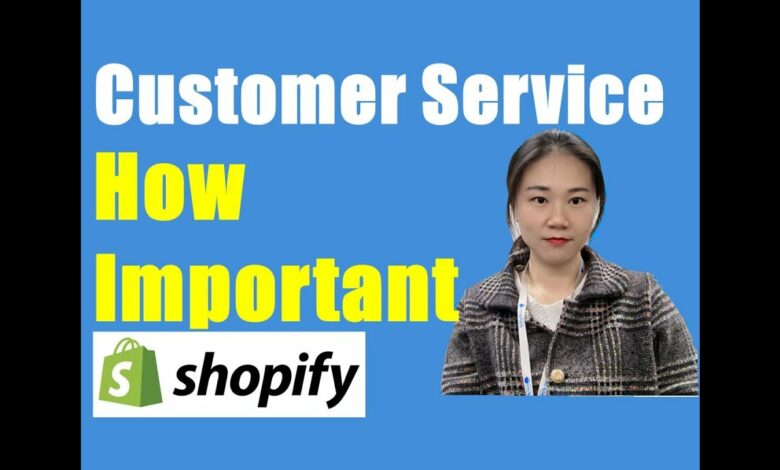 Customer service for dropshipping