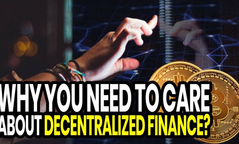 Decentralized finance (DeFi)