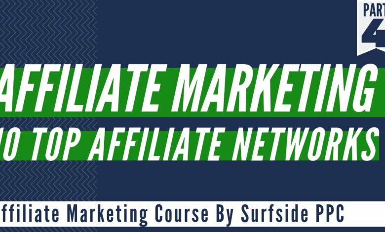 Affiliate marketing networks