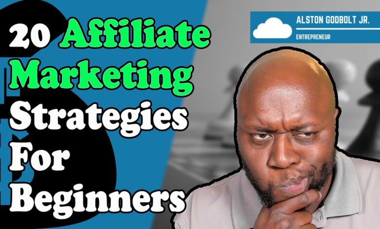 Affiliate marketing strategies