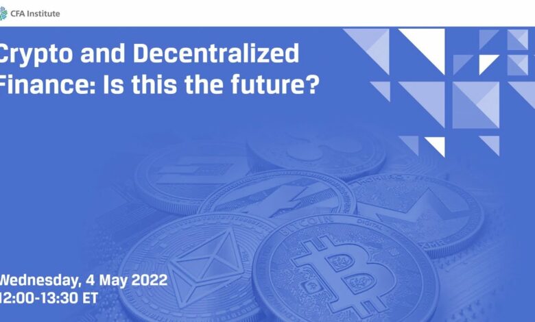 Decentralized finance (DeFi)