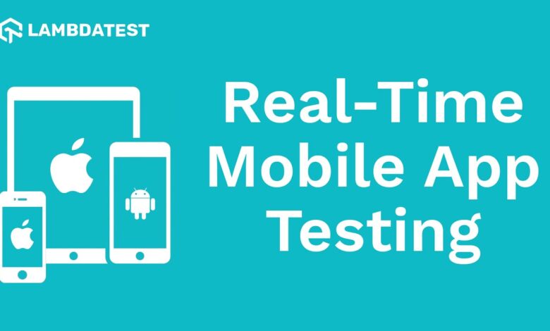 Mobile app testing