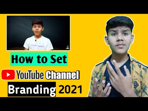 YouTube channel branding