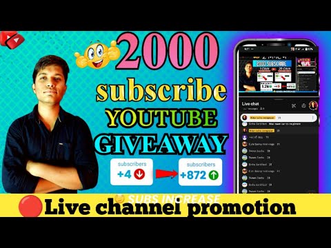 YouTube channel promotion