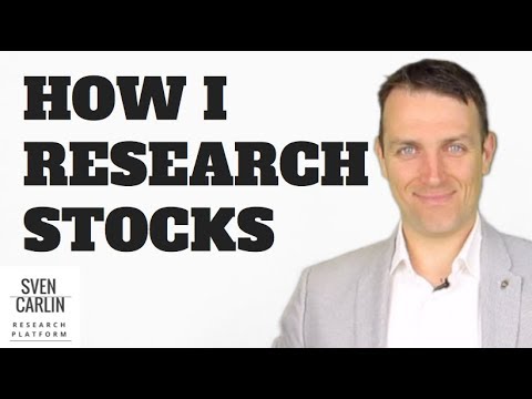 Stock market research