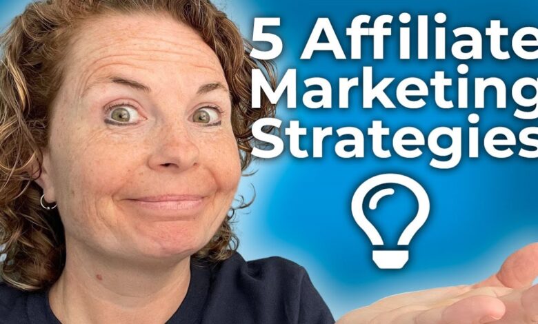 Affiliate marketing strategies