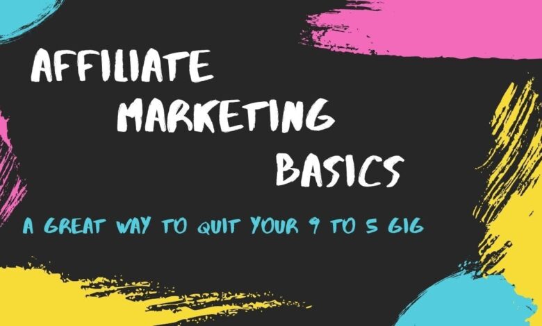 Affiliate marketing basics