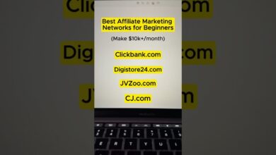 Affiliate marketing networks